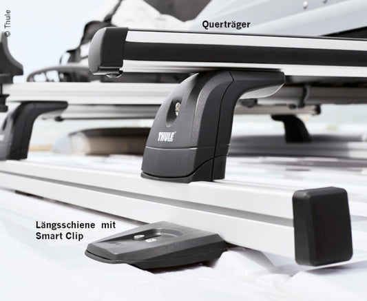 Lengterails Incl. montagekit voor dakdrager Ducato vanaf 07/2006
