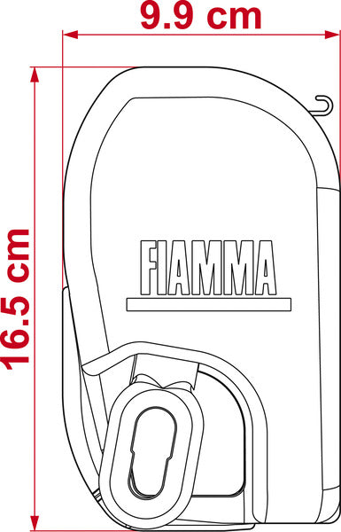Fiamma F45L luifel – 450 cm – Wit – Royal Grey – 425007 – bron 76031970050383