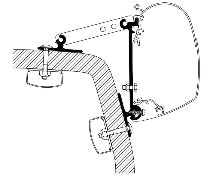 Thule Universele Adapter Omni Wand - 3 stuks