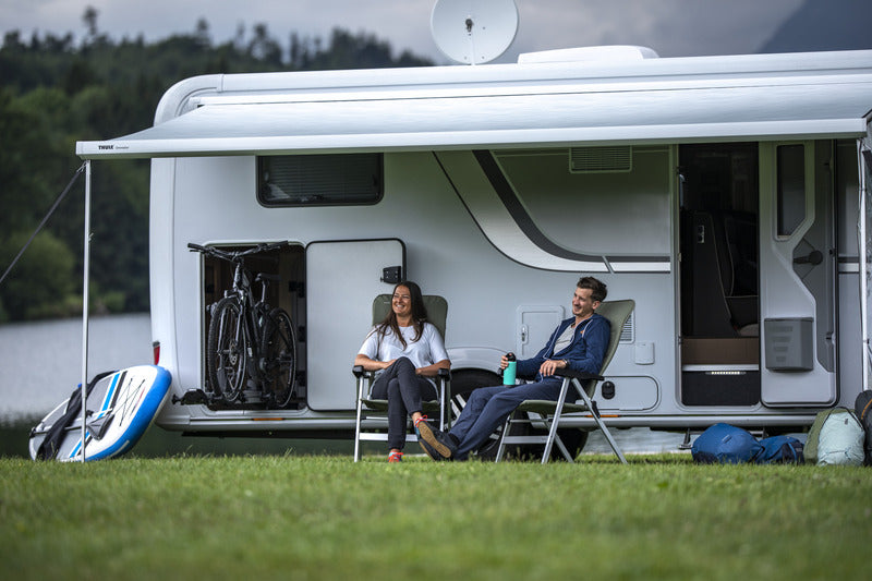 Thule Omnistor 5200 luifel – voor Ducato met hefdak – 375 cm – Antraciet – Mystic Grey – 42678 – bron 76030008230223
