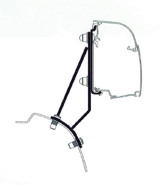 Wandmontageadapter TO 4200 UK - Ford Transit Custom > 2023