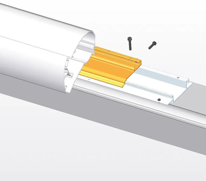 Markeer bevestigingssysteem 1, 6002/6502, 2 rails