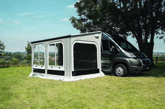 Panorama - Complete voortent voor Opel Movano vanaf 2022, Fiat Ducato vanaf 2006 en vergelijkbare modellen