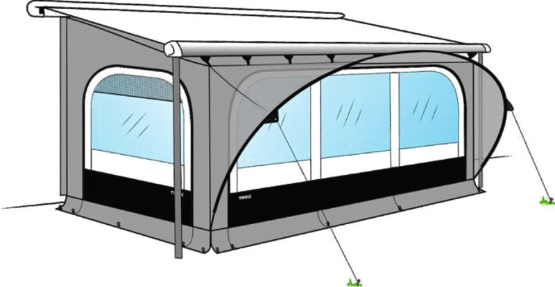 Thule QuickFit luifel met QuickFit luifel