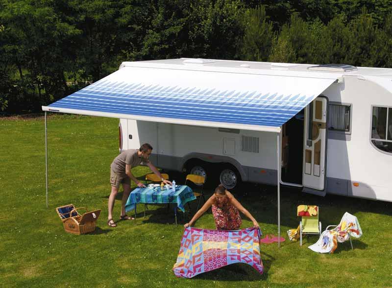 Thule Omnistor 8000 luifel – 600 cm – Zilver – Blue Sky – bron 76031433834831 – 4323801