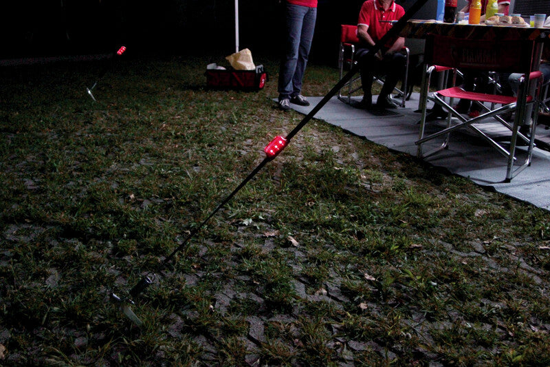Stormbeveiliging voor Fiamma luifels, met LED Tiedown Solar licht