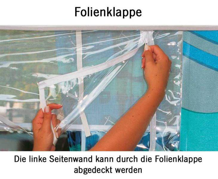 Safari Zonneschermen (Voorzijde + 2 zijpanelen)