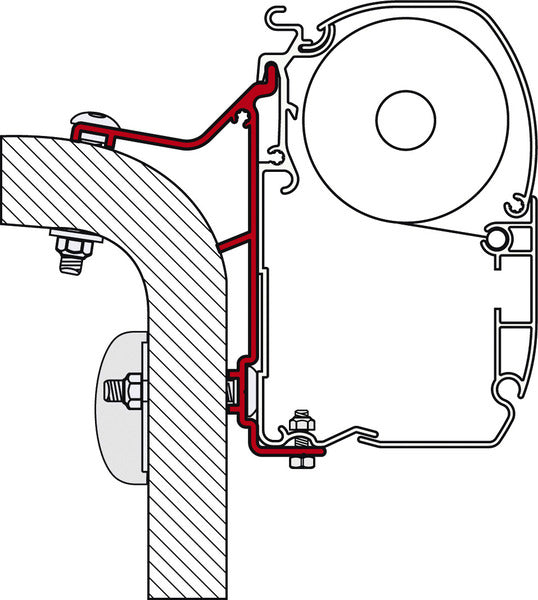 voor Adap.F45 Hymer Van/B2