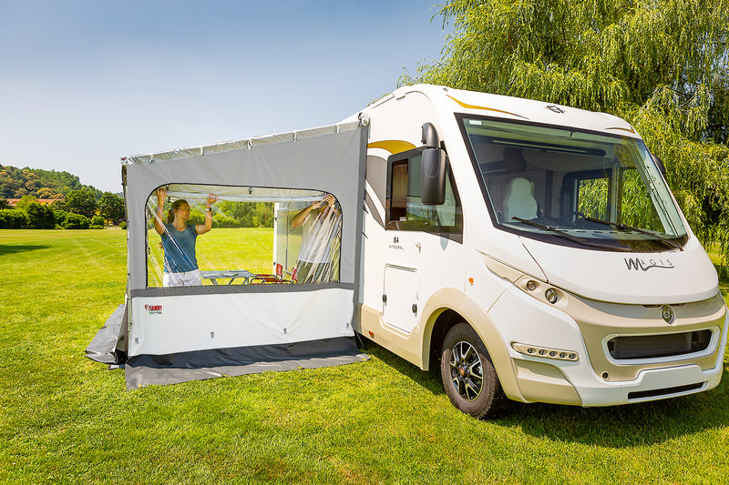 Zijde W Pro bestelwagen - zijgedeelte met venster voor F35