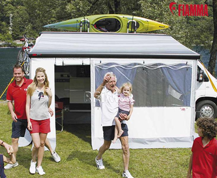 Fiamma luifelvoortent Fiat Ducato H3 vanaf 2007, DB sprinter en VW crafter