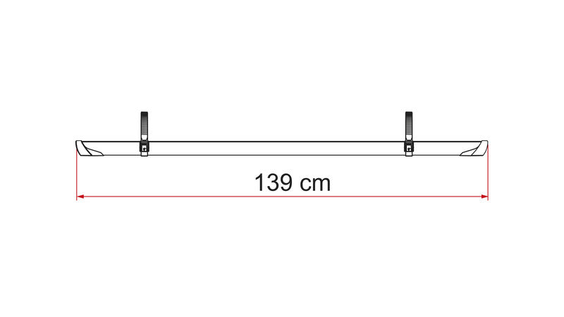 Fietsrail Rail Plus XL - zilver