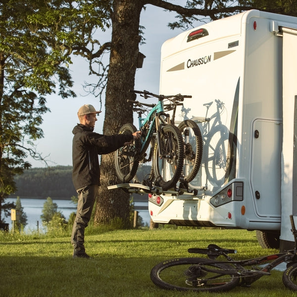 Alu achterdrager Omni-Bike Elite G 2 Standaard voor 2 wielen