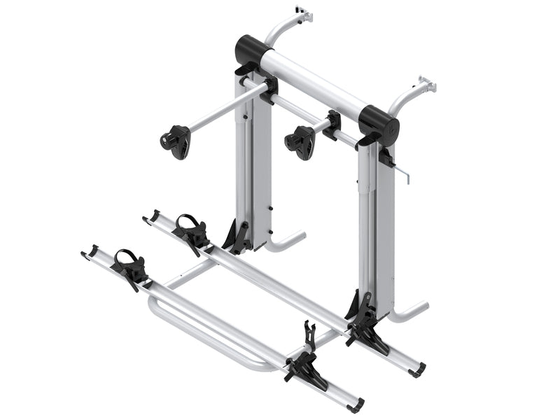 Fietsendrager Hefrail voor 2 E-bikes of 3 fietsen tot 60kg.