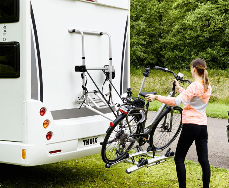 Fietsendrager Thule Lift V16 motor 12V f.2 fietsen tot 50kg