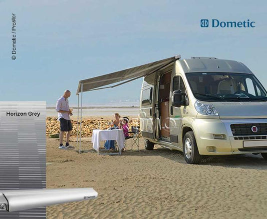 DOMETIC PERFECTROOF PR 2000 - 4,00m Antraciet / Horizon Grijs