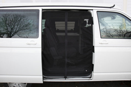 Muggenhor voor Citroen Space/Jumpy/F.Scudo/O.Vivaro, schuifdeur, magnetische sluiting.