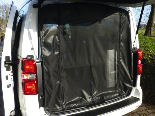 Muggenhor voor Citroën Spacetourer en identiek voor de achterklep