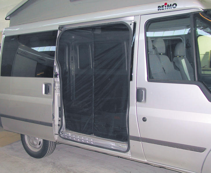 Muggenhor Ford van 2000 tot 1/2013, achterdeur, met centrale rits