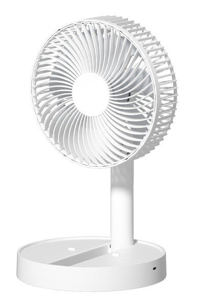 Tafelventilator 19*19*40cm met accu, opvouwbaar, uitschuifbaar, USB-oplaadkabel