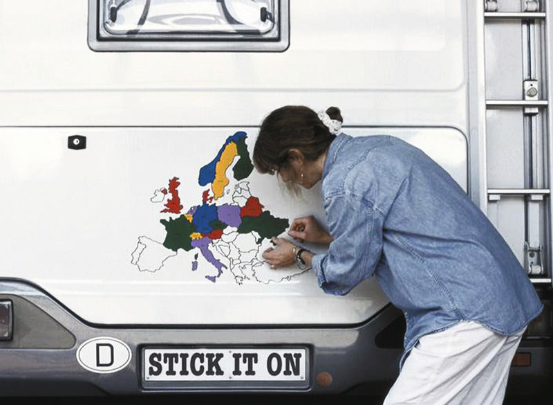 Europa Stickers Set Europa Stickers Card