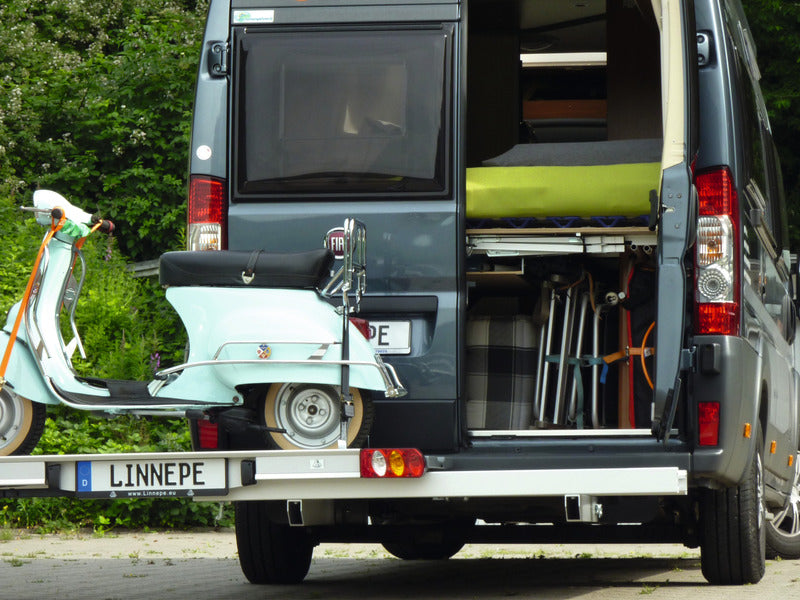 Motorfietsendrager voor Ducato-paneelwagenlengte: 6,0Meter