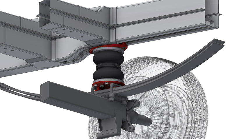 Carbest Premium 7,3" luchtveersysteem van ESI voor Fiat Ducato, Peugeot Boxer en Citroen Jumper vanaf 2014