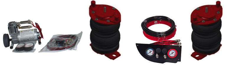 Carbest Basic 8" luchtveersysteem van ESI voor Fiat Ducato, Peugeot Boxer en Citroen Jumper vanaf 2014
