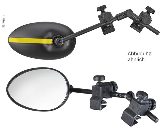 Speed Fix Slip-on spiegel XXL vlakglas - set van 2