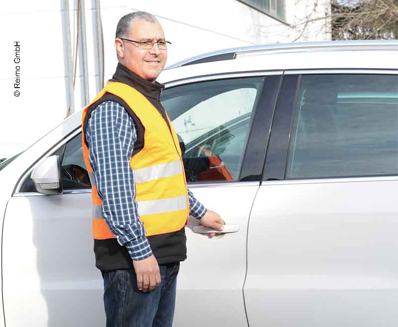 Geel veiligheidsvest ES/P regeling