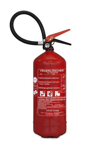 ABC brandblusser 6kg met manometer