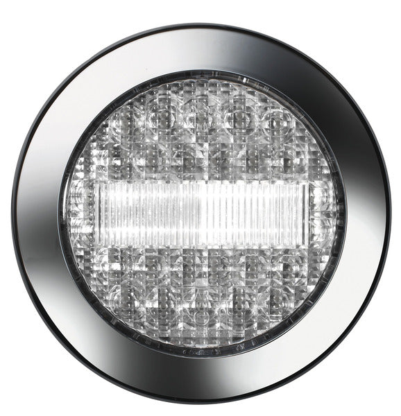 LED achteruitrijlicht 12V 3W, helder, IP67, 500 mm kabel