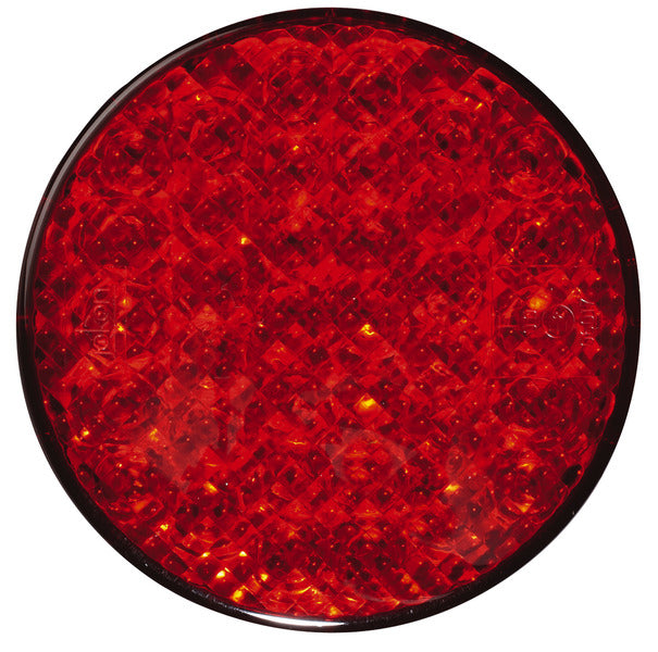 LED mistachterlicht 12V 4W, rood, IP67, IP67, 500mm kabel