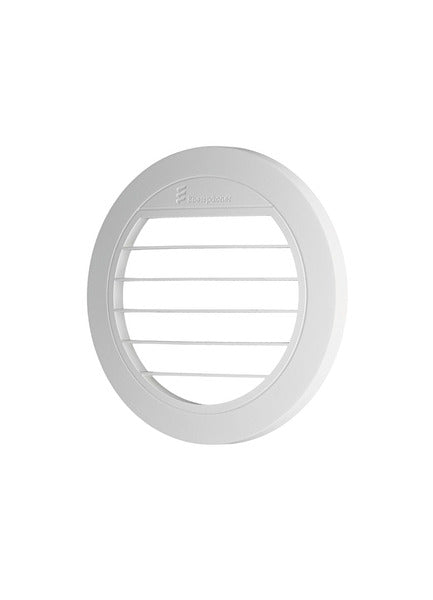 Uitlaat vlak 0° voor parkeerkachel Airtronic D2, Ø50/60mm, wit