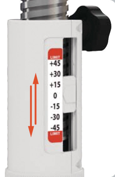 Handmatige platte antenne CAMP38, SKEW & Single-LNB