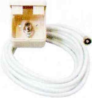 Externe aansluiting met F-plug&3m coaxiale kabel