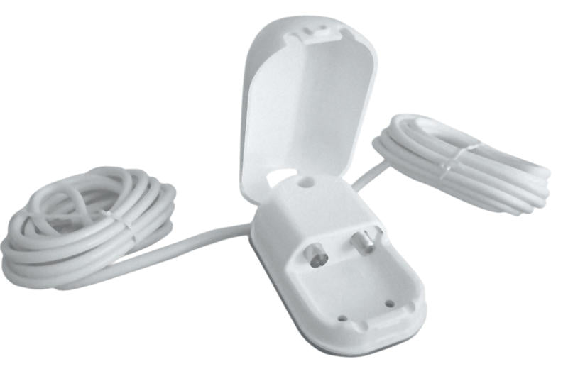Dubbele buitencontactdoos met F & coax aansluiting