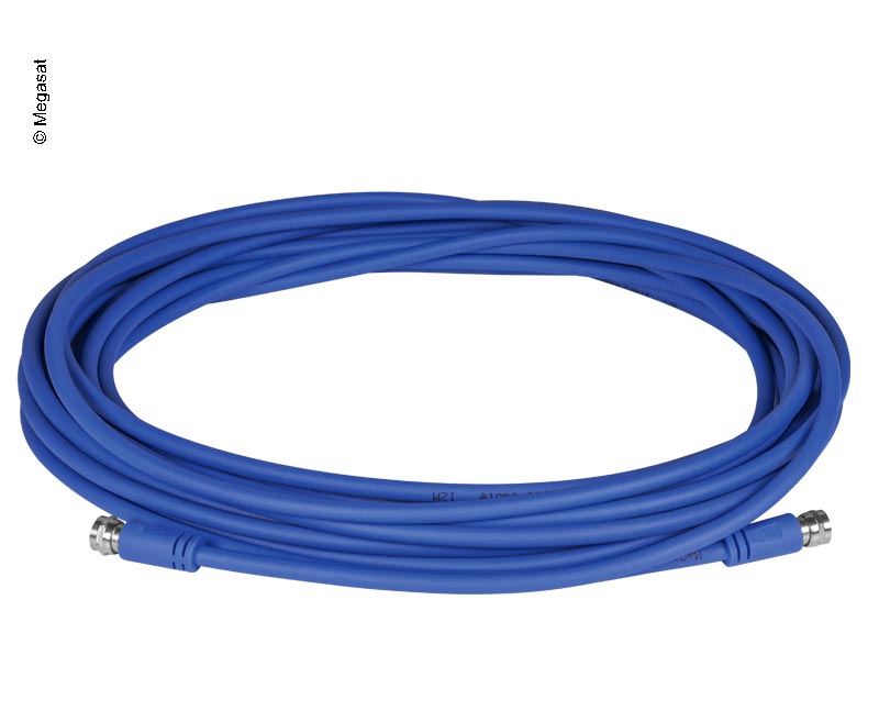 Flexibele coaxiale kabel met F-connectoren