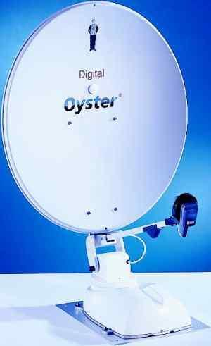 Satellietsysteem Oyster-85 digitale CI Ø 85 cm met ontvanger