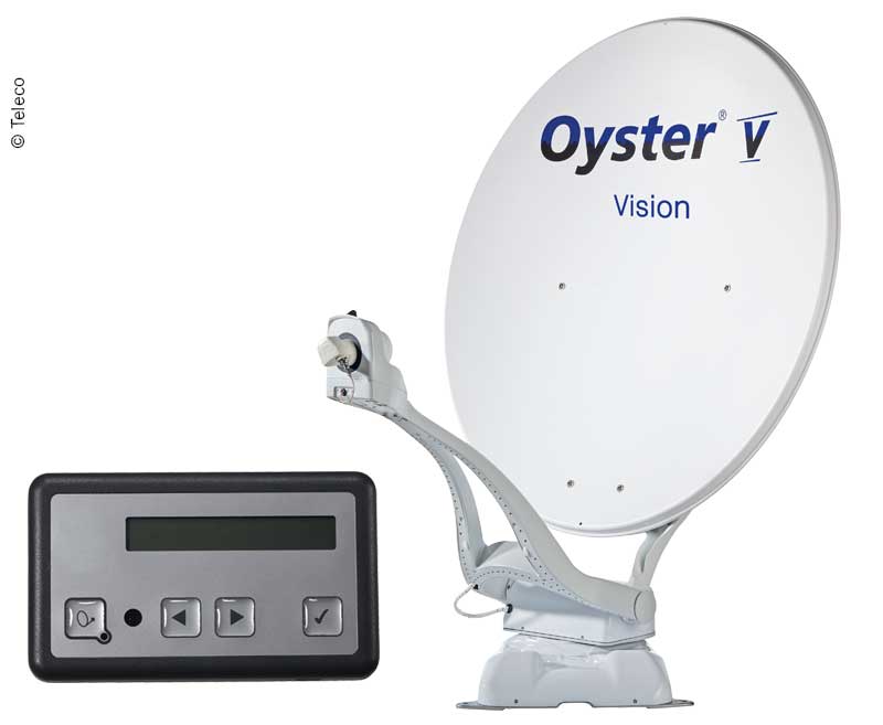 Digitale satellietantenne Oyster V Vision 85 TWIN Skew