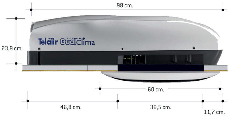 Telair Dualclima 8400H dakairco
