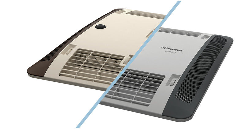 Aventa Compacte luchtroosters klein, crème/bruin