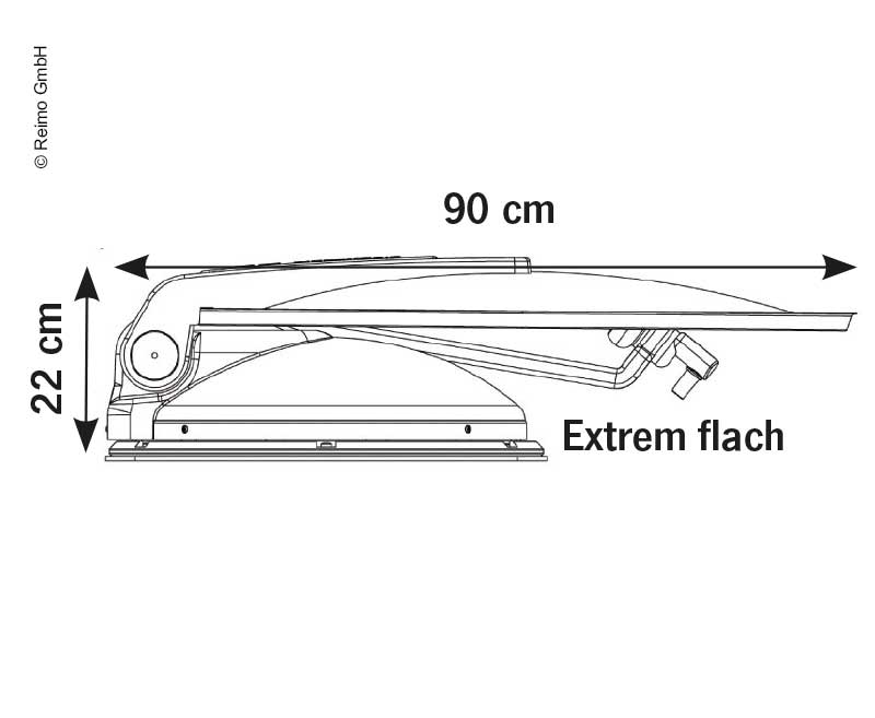 SAT-systeem Reizen op 2 80 cm met Bluetooth en Skrew