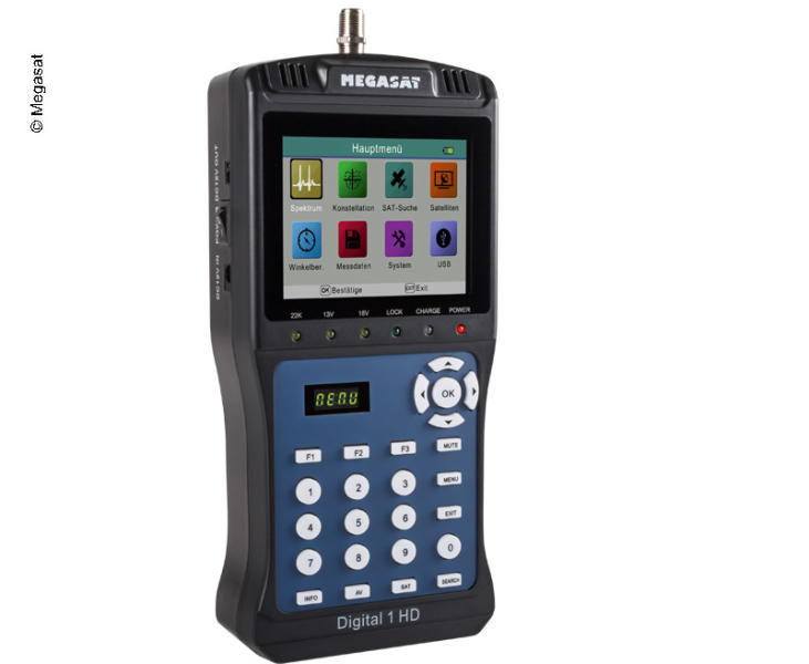 Sat-Finder en SAT-Meter Digitaal 1 HD