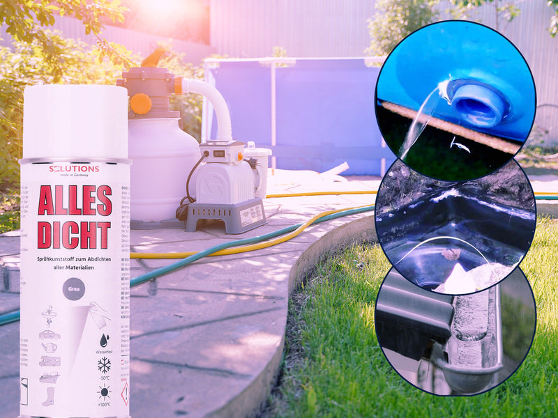 Solutions Alles Dicht spuitplastic - Wit