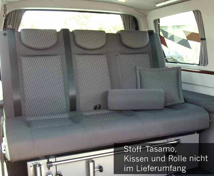 Slaapbank VW T5 Weekender Plus V3000 maat 14 3-zits, Tasamo T5 warmtewisselaar.