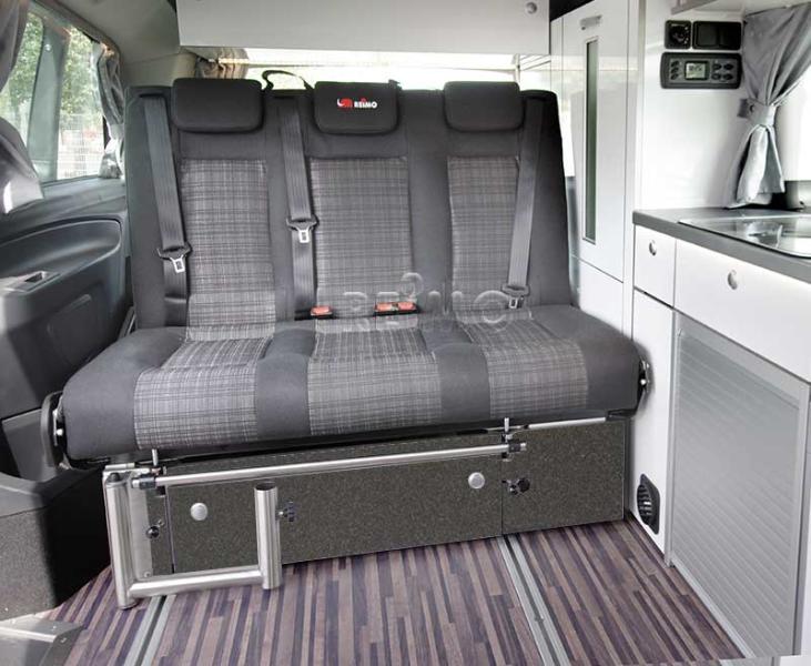 Slaapbank Merc. Vito LR 2015 V3000 maat 8 3-zits,