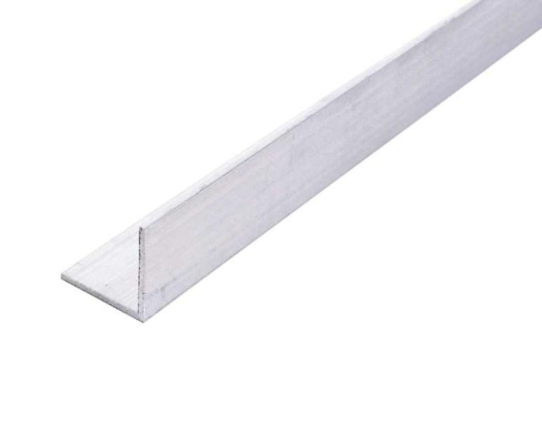 Alu hoek 20x20x2mm stang 2m