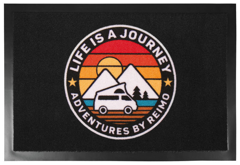 Voetmat LIFE IS A JOURNEY - 60x40 cm