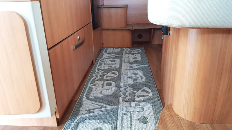 Wohnraumtepp.150x50 Grijs