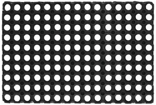 Rubber voetmat - ROBUST & WETTERFEST - 60 x 40cm